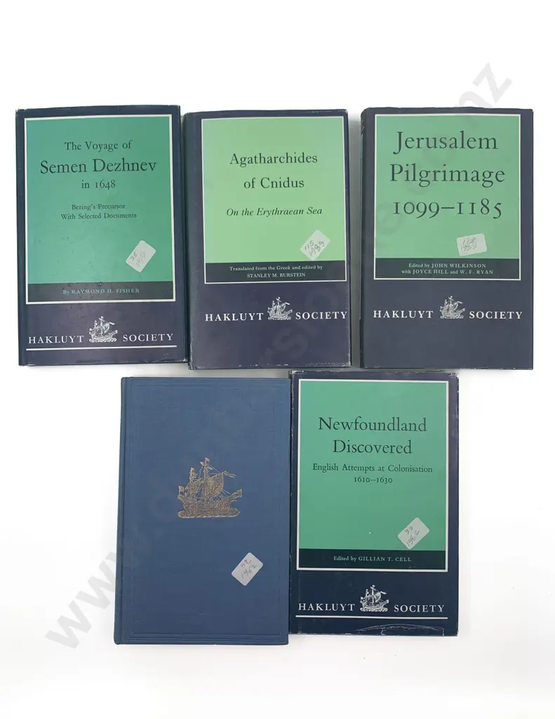 5 Hakluyt Society Volumes Image 1++