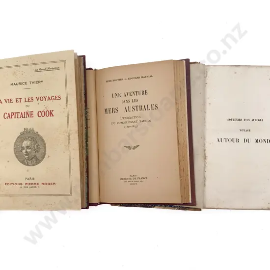 3 French Travel Volumes