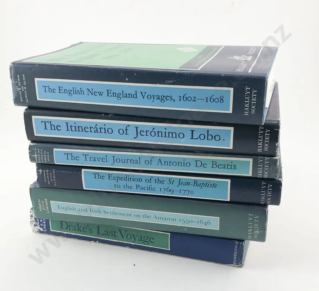 6 Hakluyt Society Volumes Image 1++