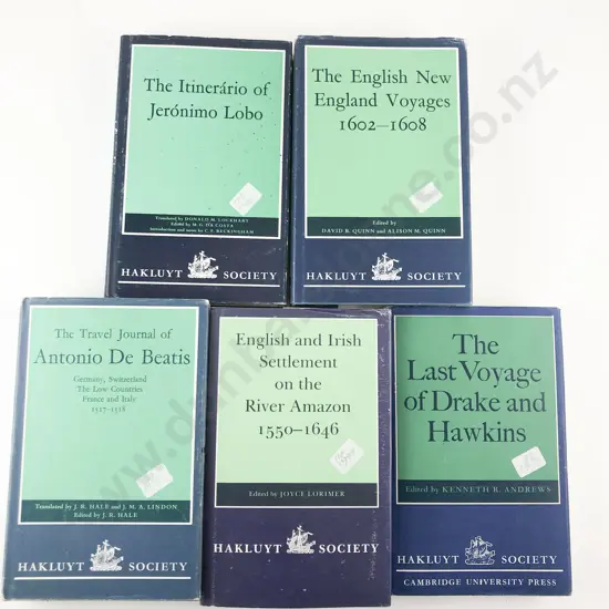 6 Hakluyt Society Volumes