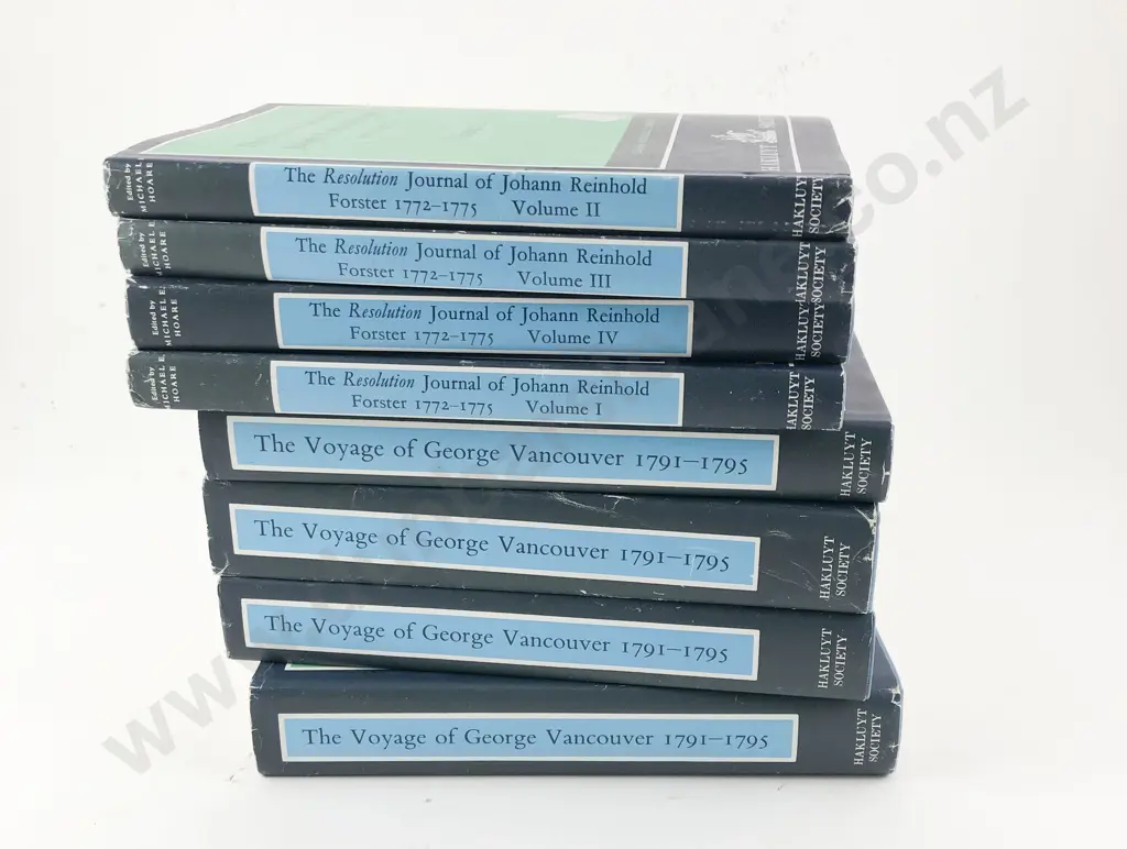 8 Hakluyt Society Volumes (2 Sets Of Four) Image 1++