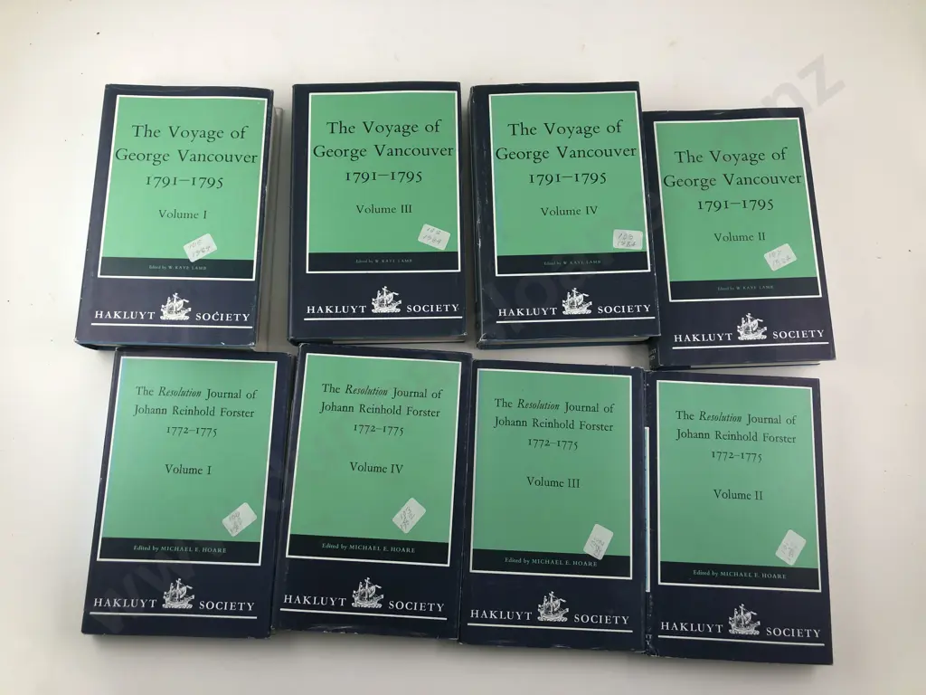 8 Hakluyt Society Volumes (2 Sets Of Four) Image 1++