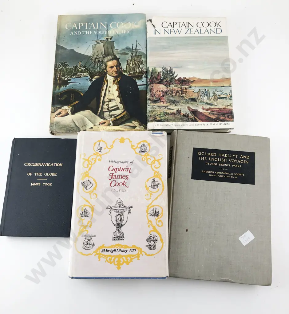 5 Volumes On Captain Cook Image 1++