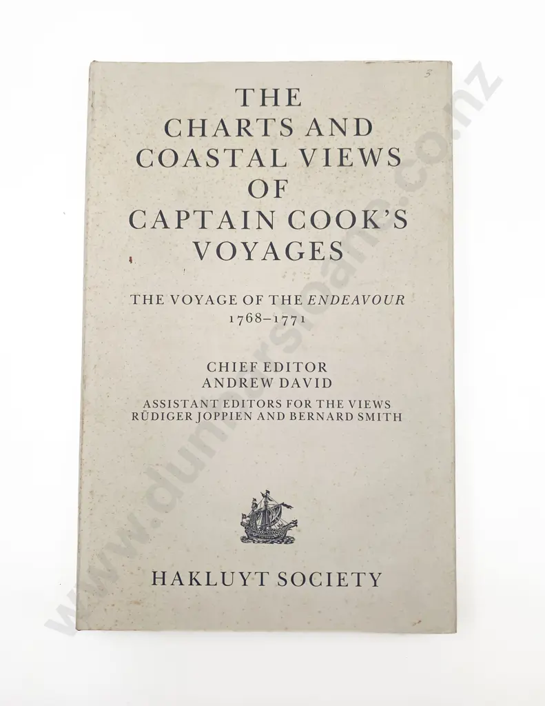 David Andrew (Chief Editor) - The Charts & Coastal Views Of Captain Cook's Voyages Image 1++
