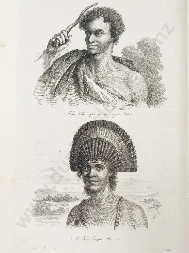 D'Urville Dumont - Voyage Pittoresque Autour Du Monde (2 Volumes) Image 1++