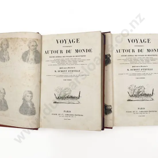 D'Urville Dumont - Voyage Pittoresque Autour Du Monde (2 Volumes)
