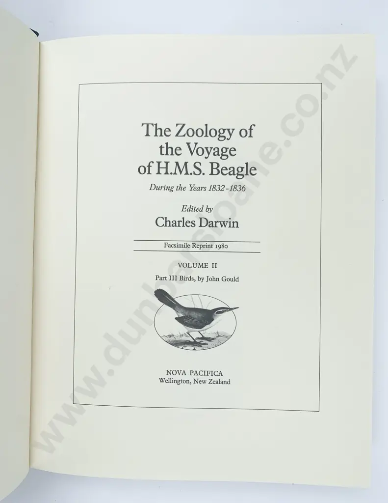 Darwin, Charles, The Zoology of the Voyage of H.M.S. Beagle (3 Volumes) Image 1++