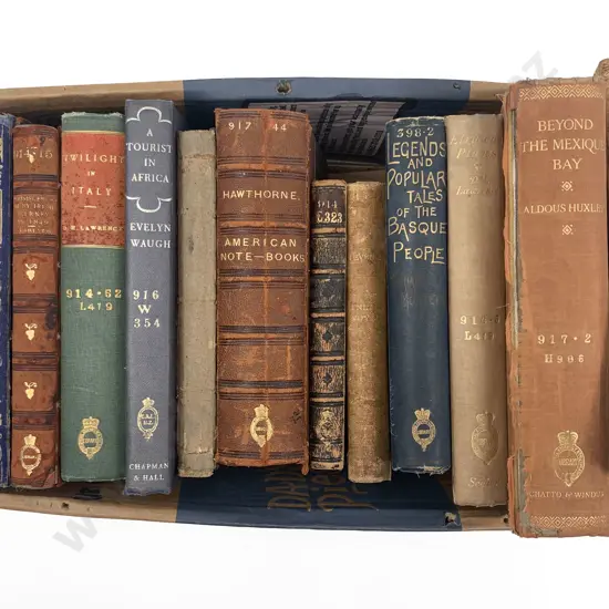 Carton Of C19th & 20th Travel Volumes