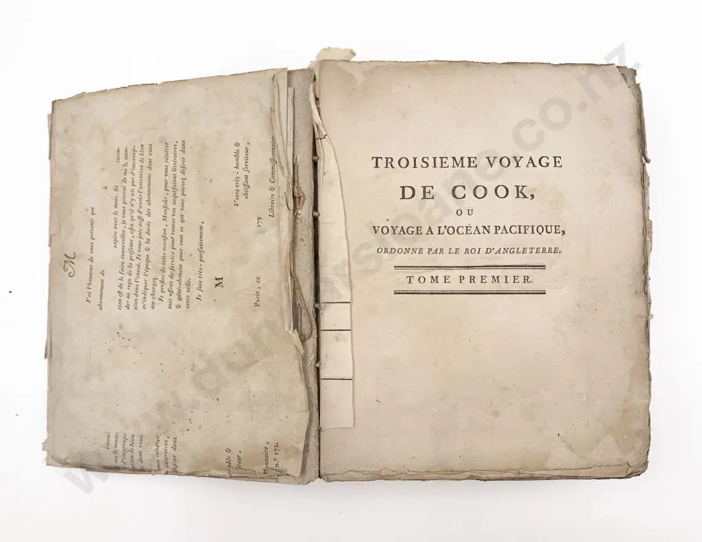 Cook Captain James - Troisieme Voyage De Cook Ou Voyage A L'Ocean Pacifique Image 1++