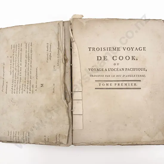 Cook Captain James - Troisieme Voyage De Cook Ou Voyage A L'Ocean Pacifique