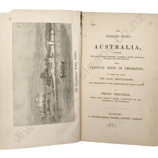 Melville Henry - The Present State Of Australia