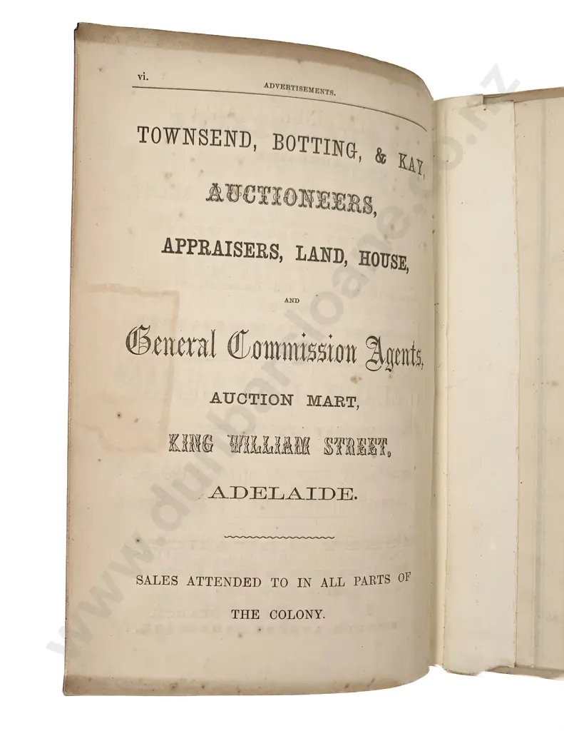 Whitworth Robert P - Bailliere's South Australian Gazetter and Road Guide Image 1++