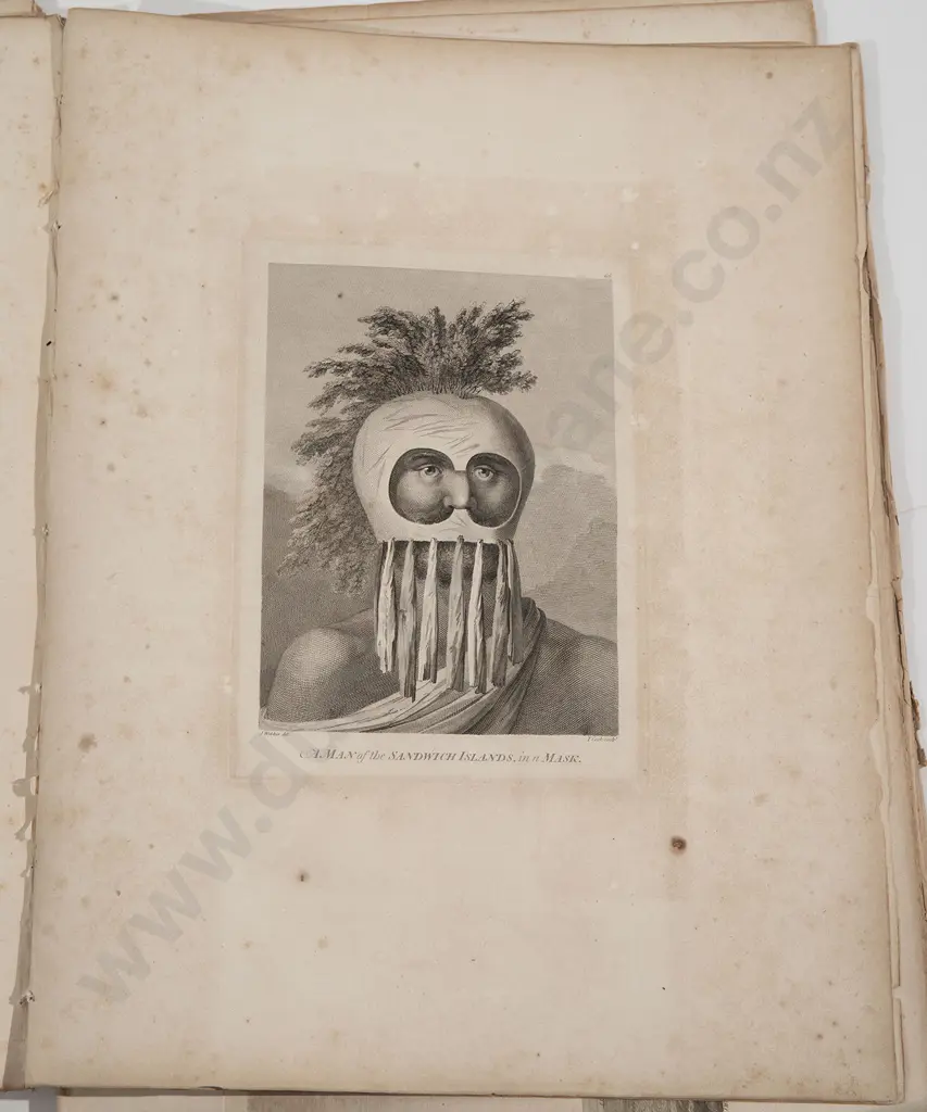 Dr T M Hocken (1836-1910) Personal Copy Of Cooks Third Voyage Folio Of Engravings Image 1++
