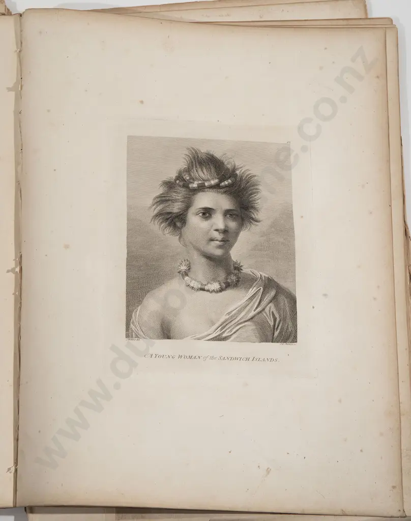 Dr T M Hocken (1836-1910) Personal Copy Of Cooks Third Voyage Folio Of Engravings Image 1++