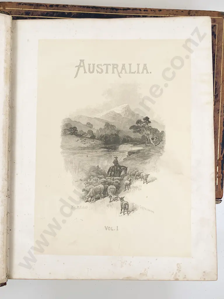 Garran Hon Andrew - Picturesque Atlas Of Australasia (3 Volumes) Image 1++