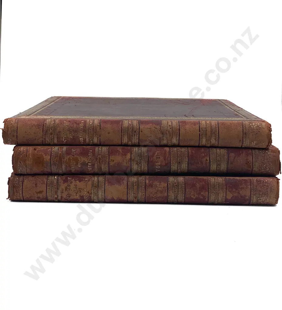 Garran Hon Andrew - The Picturesque Atlas Of Australasia (3 Volumes) Image 1++