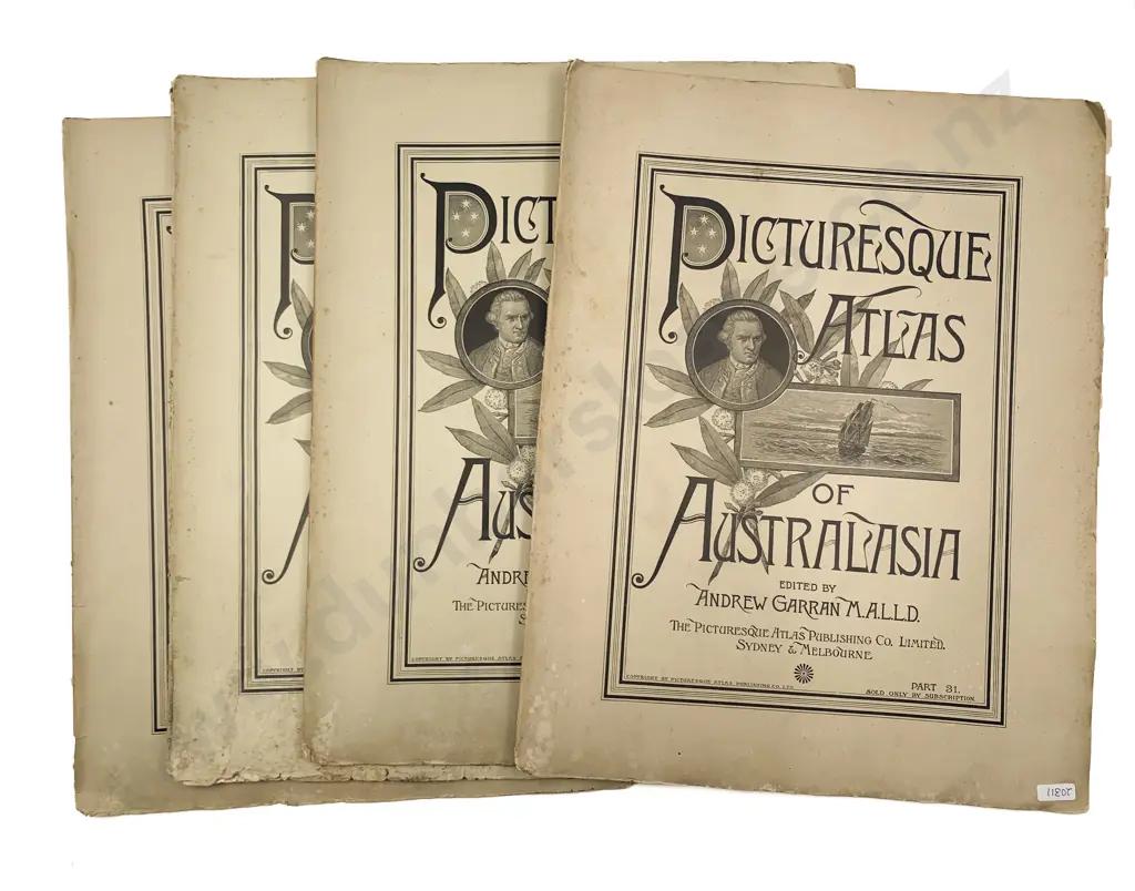 Garran Andrew - Picturesque Atlas Of Australasia (Parts 29 Image 1++