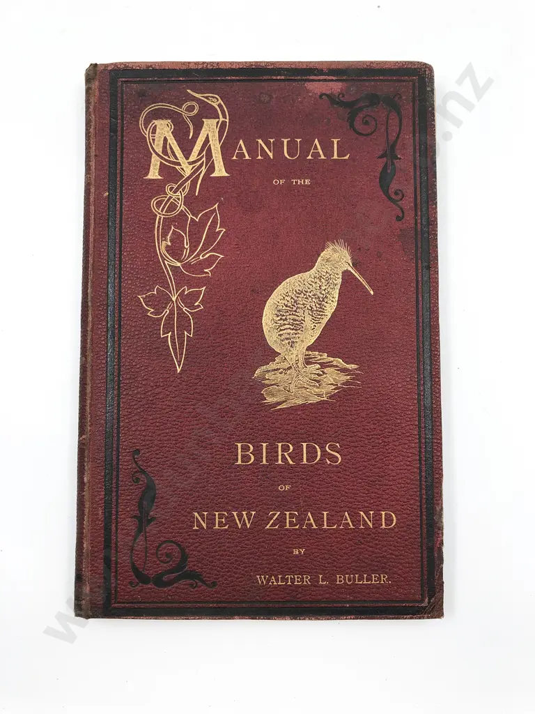 Buller Walter L - Manual of the Birds Of New Zealand Image 1++
