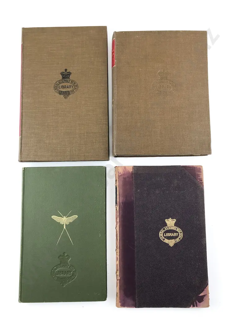 4 NZ Natural History Volumes including Bound Pamphlets Image 1++