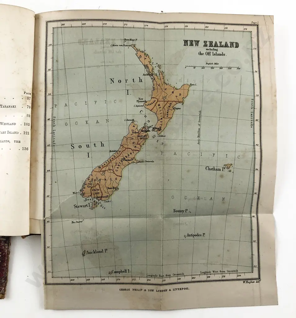 Bowden Thomas & Hector James - Manual Of New Zealand Geography Image 1++