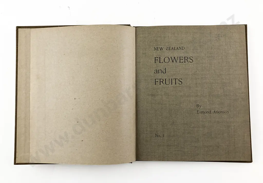 Atkinson Esmond - New Zealand Flowers and Fruits (Bound set of 15) Image 1++