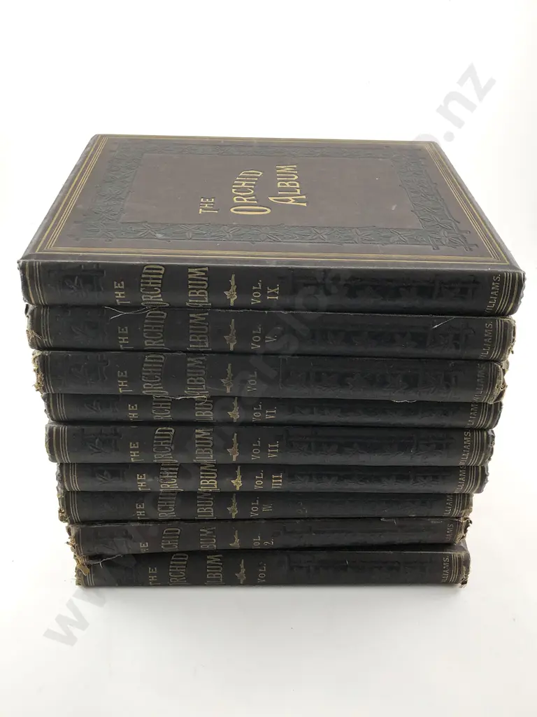 Warner Williams & Moore - The Orchid Album (9 Volumes) Image 1++