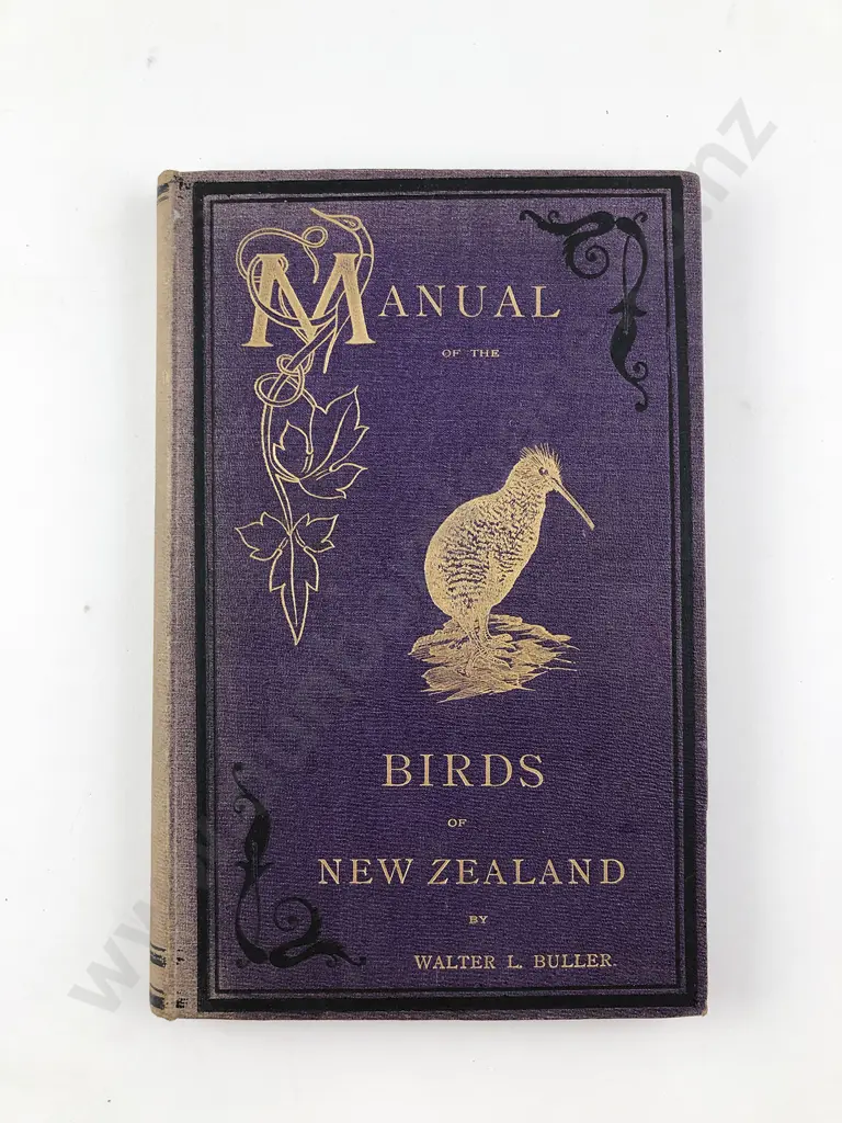 Buller Walter L - Manual of the Birds Of New Zealand Image 1++