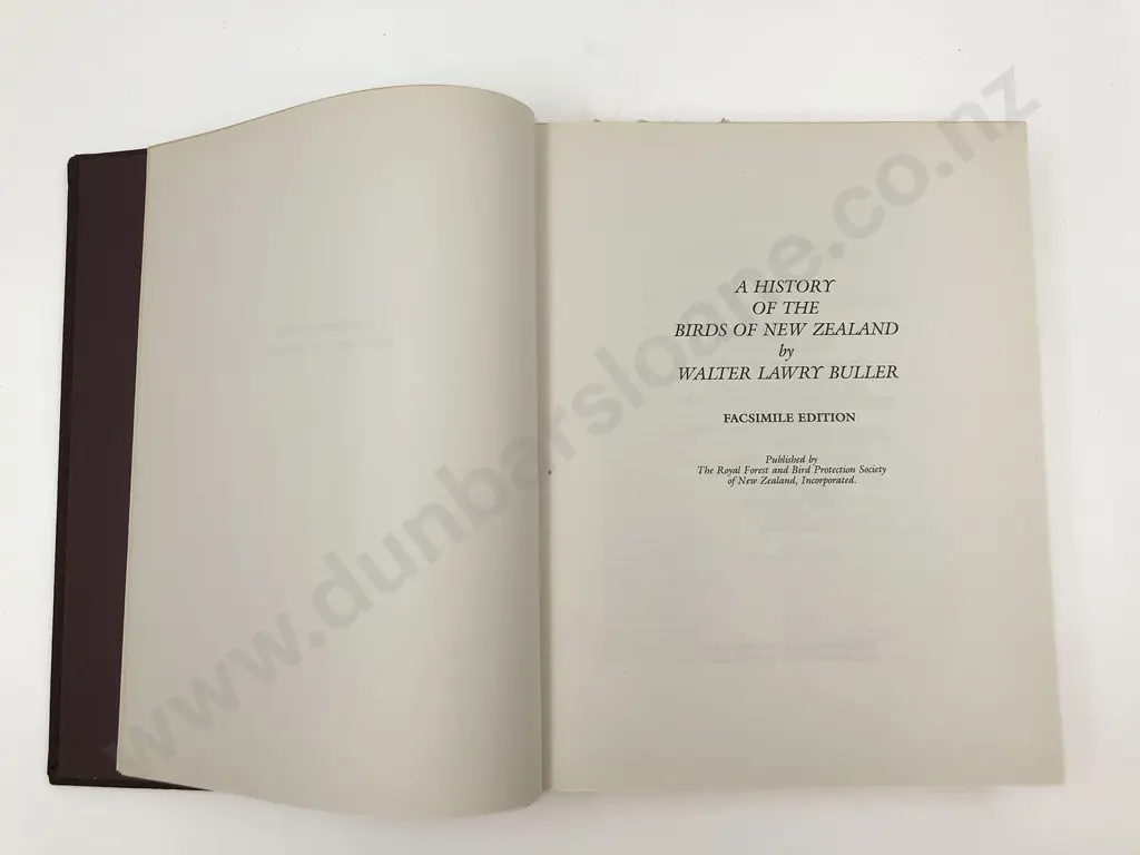 Buller Walter Lawry - A History Of The Birds Of New Zealand Image 1++