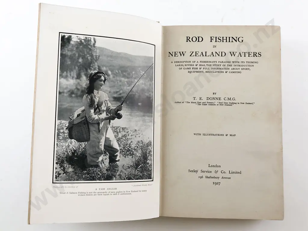 Donne T E  - Rod Fishing In New Zealand Image 1++