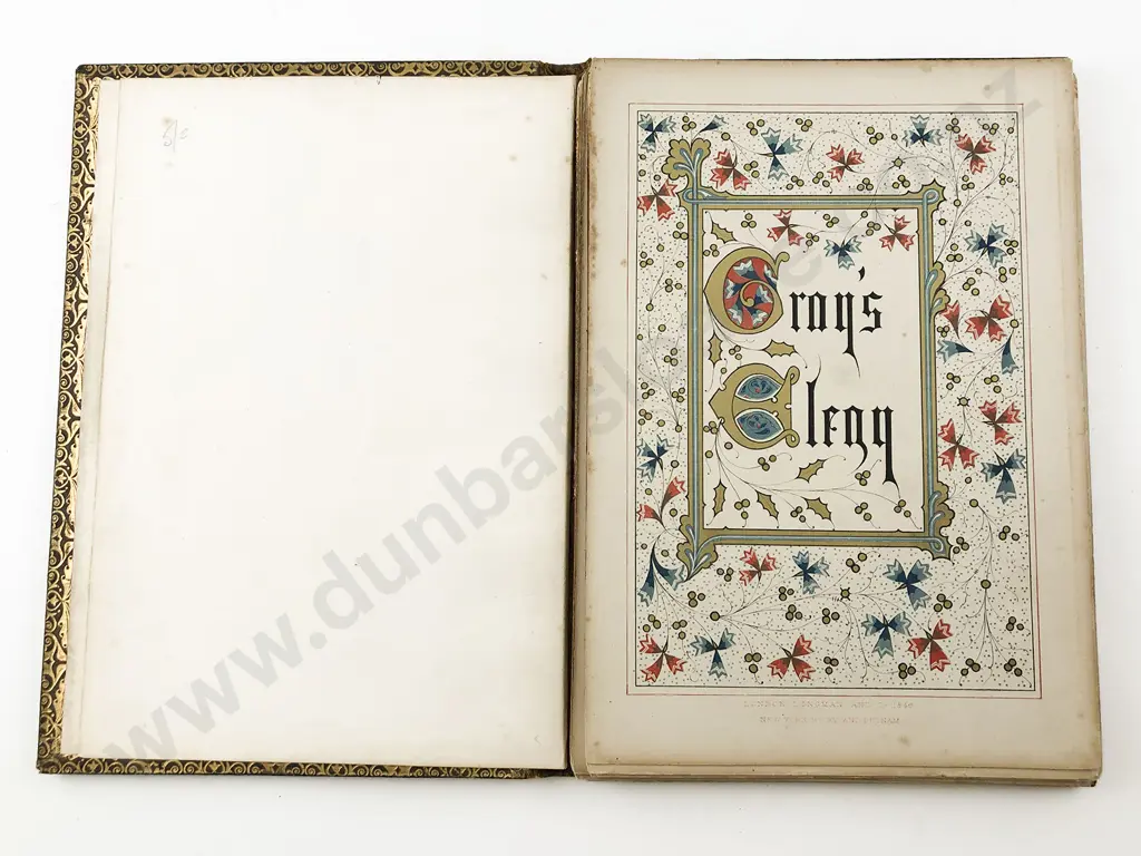 Grays Elegy 1846 Illuminated By Owen Jones Image 1++