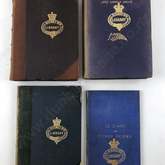 Four Early NZ Poetical Volumes