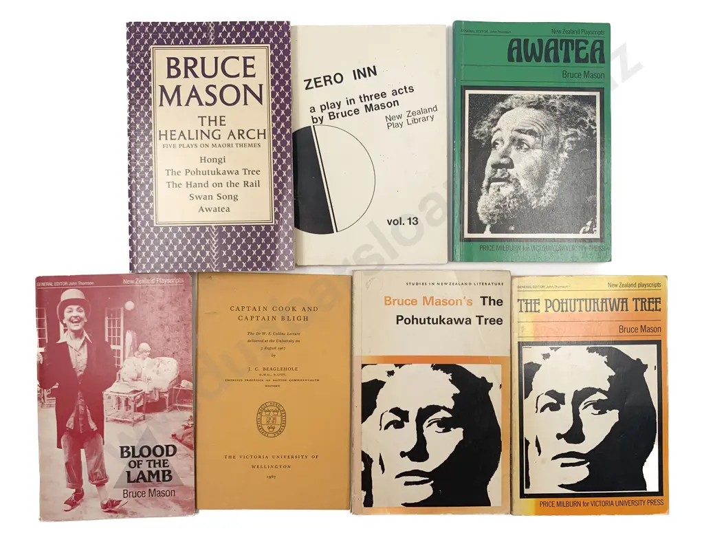 Six Bruce Mason Books Image 1++