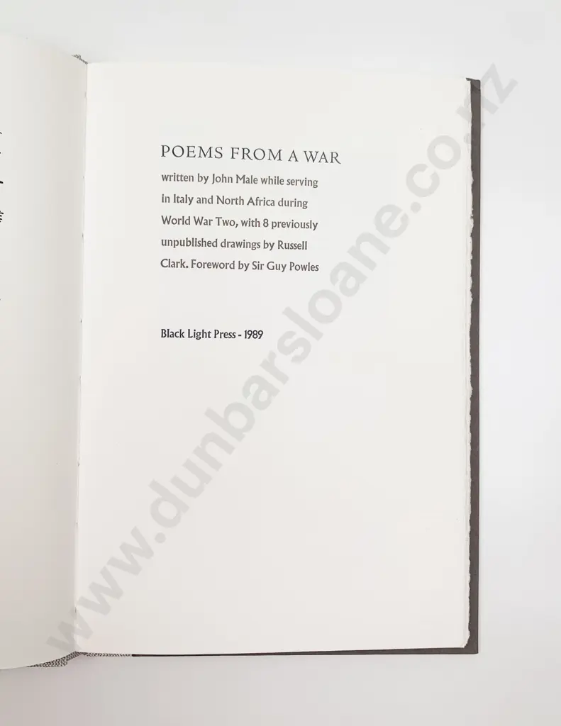 Male John - Poems From A War Image 1++