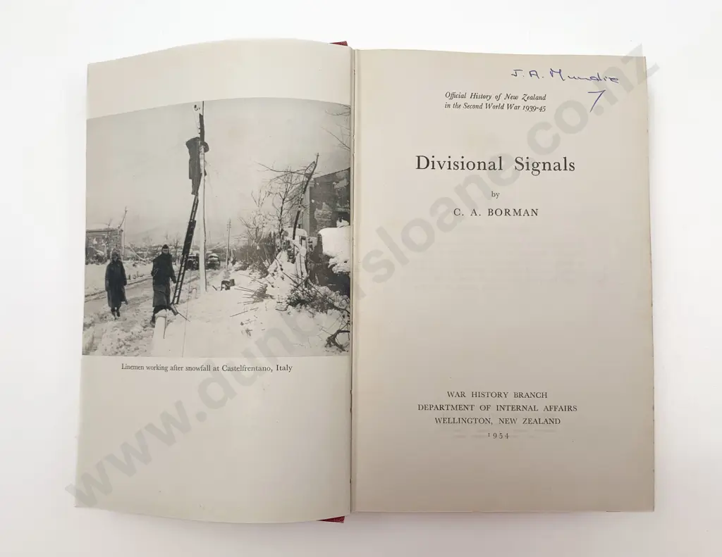 Borman C A - Divisional Signals Image 1++