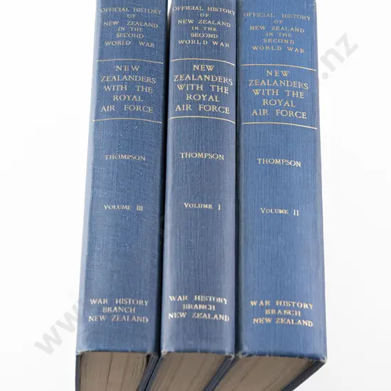 Thompson Wing commander H L - New Zealanders with the Royal Air Force (3 Volumes)