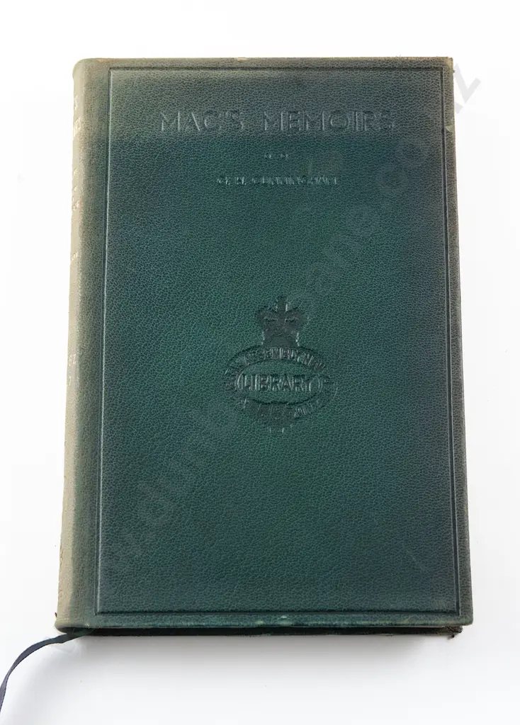 Cunningham G H - Mac's Memoirs Image 1++