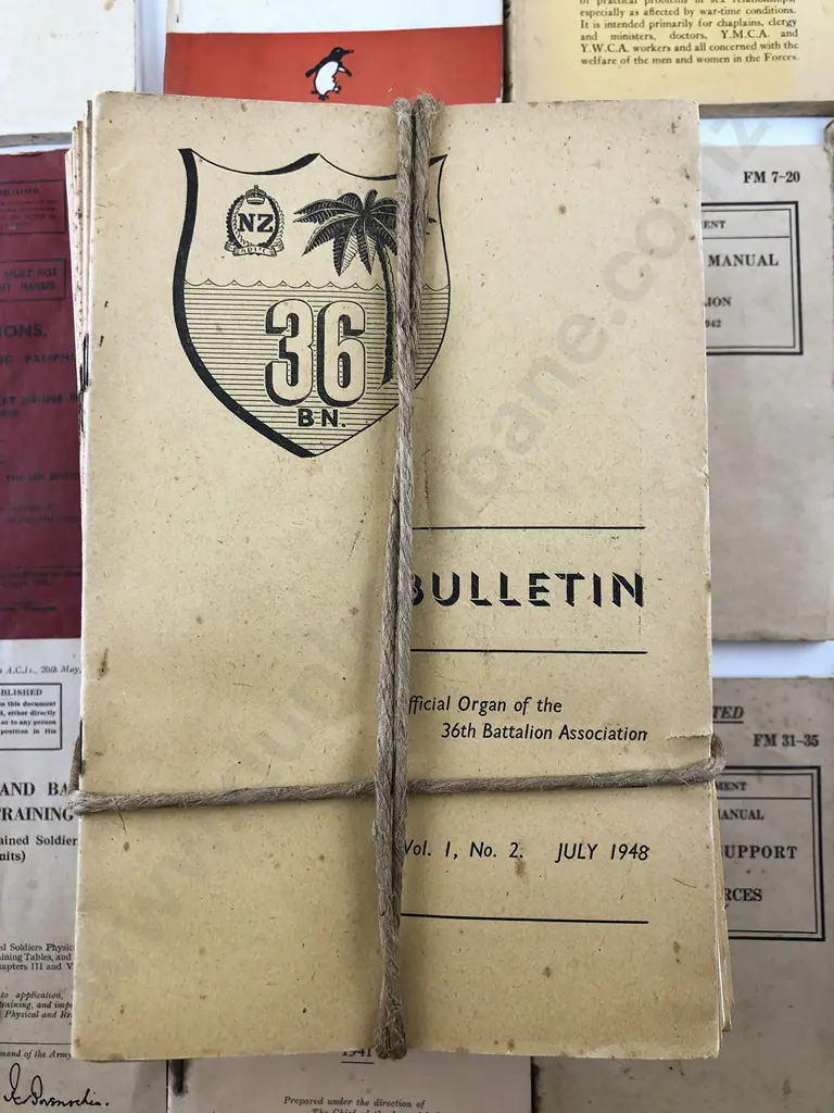 Qty Of WWII Military Training & Operational Pamphlets Image 1++