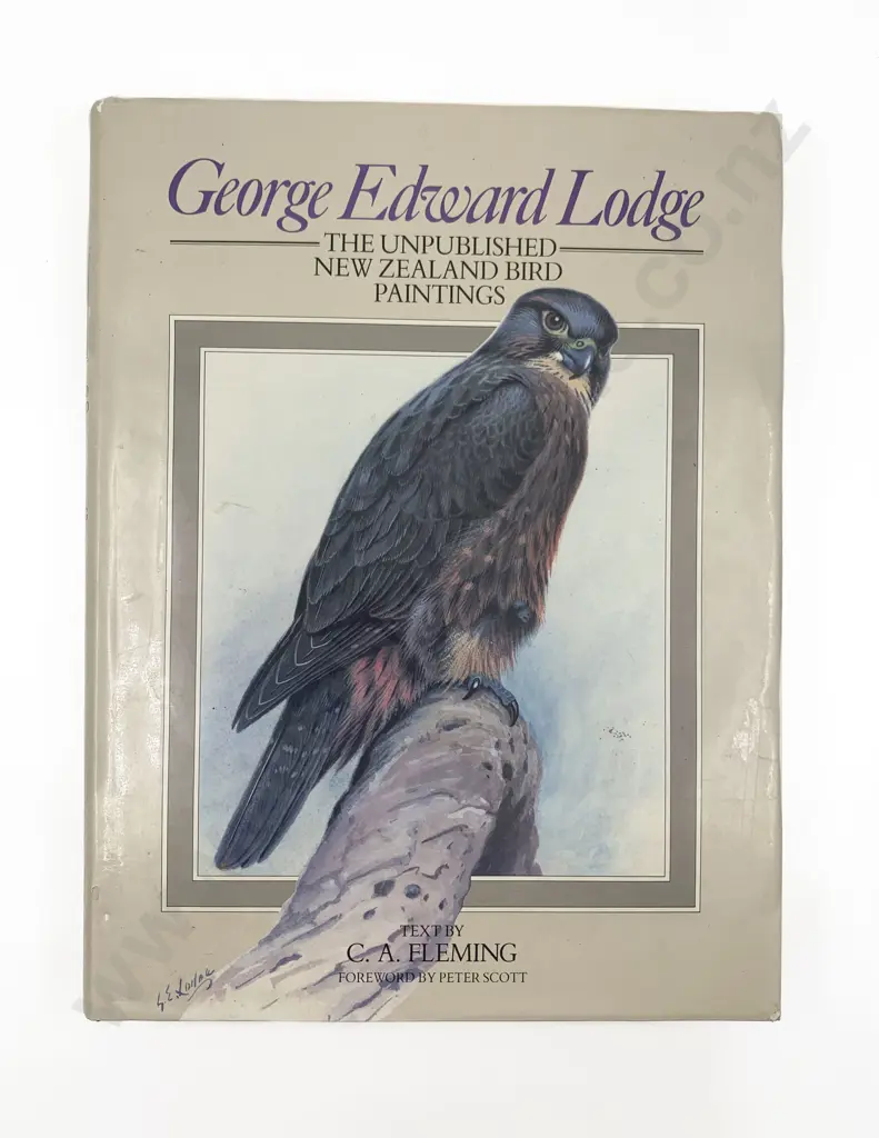 Fleming C A - George Edward Lodge The Unpublished New Zealand Bird Paintings Image 1++