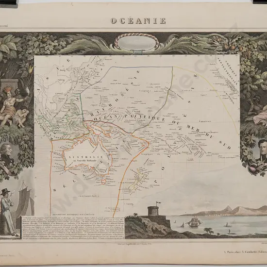 Three Levasseur Oceanie Maps