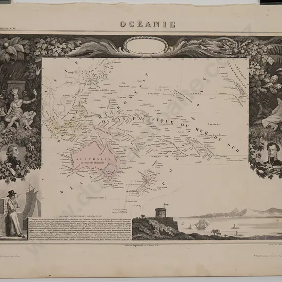 Three Levasseur Oceanie Maps