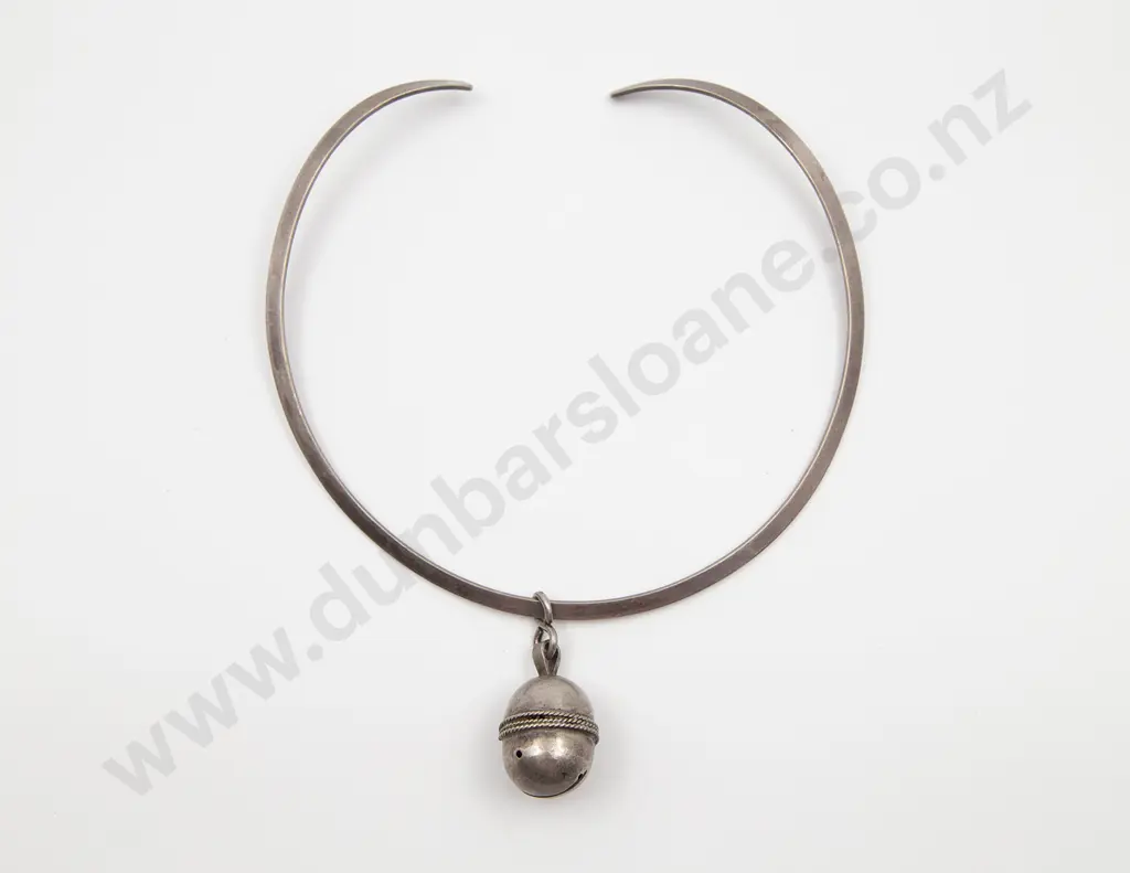 Silver Torque Necklace Image 1++
