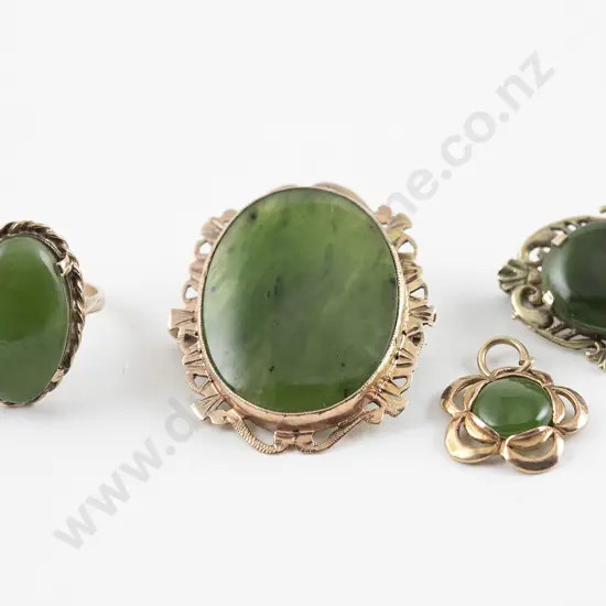 NZ 9ct and Greenstone Jewellery