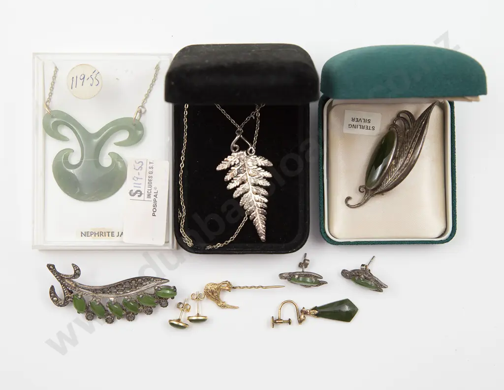 Collection NZ Greenstone Jewellery Image 1++