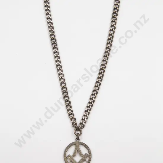 S/S Curb Link Albert Chain