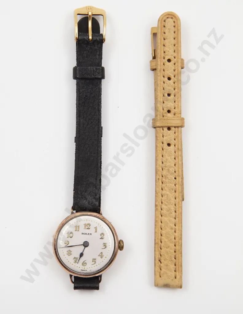 Vintage 9ct Cased Rolex Manual Wind Ladies Wrist Watch Image 1++