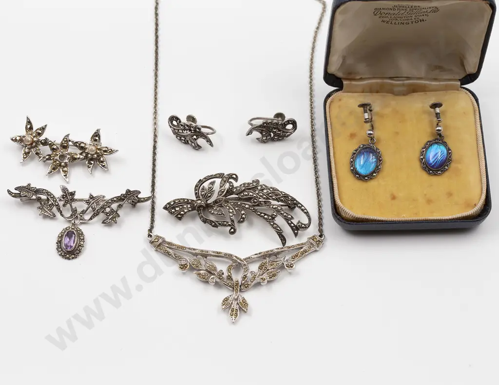Selection S/S and Marcasite Jewellery Image 1++