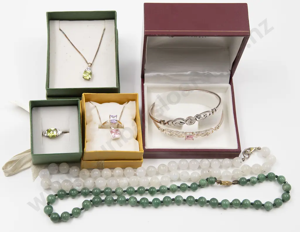 As New Silver & Crystal Jewellery Image 1++