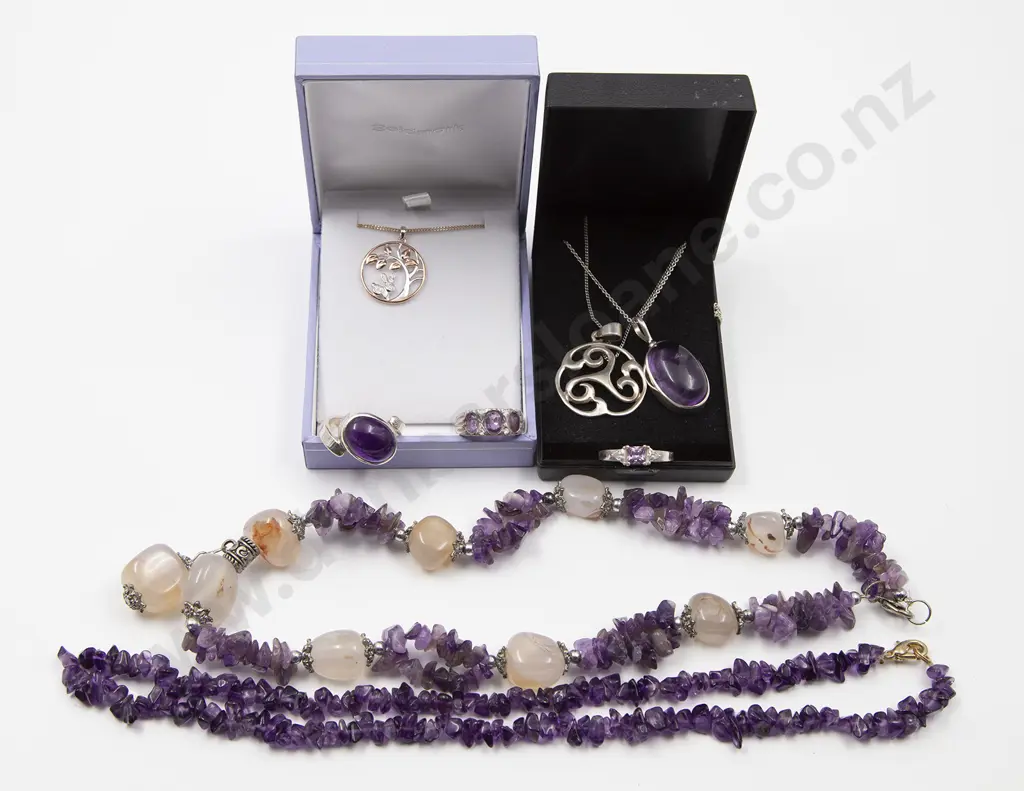As New Silver & Crystal Jewellery Image 1++