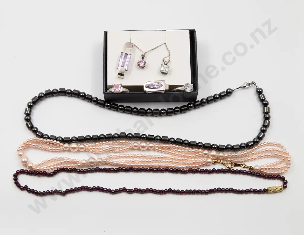 As New Silver & Crystal Jewellery Image 1++