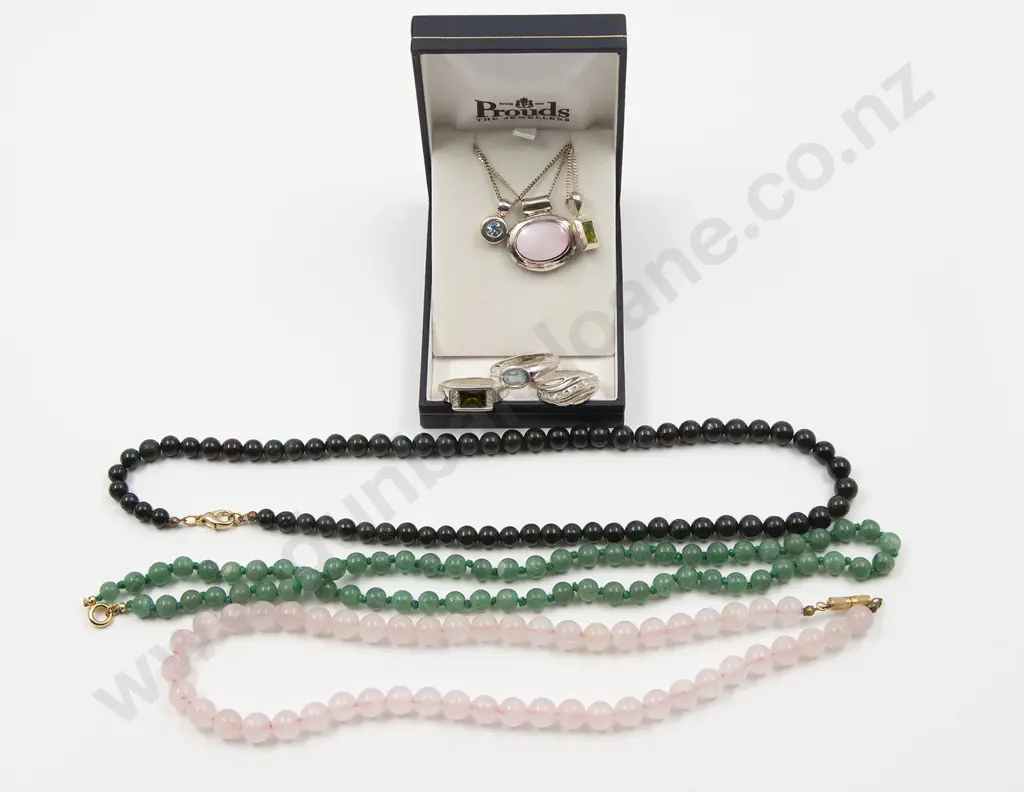 As New Silver & Crystal Jewellery Image 1++